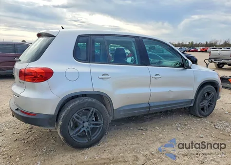 2014 Volkswagen Tiguan S z USA, uszkodzony, nr VIN WVGAV3AX2EW510031